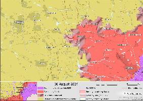 Additional Russian advances also continued west of Avidiivka. It remains to be seen if the new Ukrainian defensive line here can contain the advance.