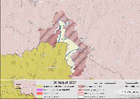 Ukraine is now confirmed to control at least 155 km of Kursk Oblast. For reference, Russia controls ~150 km north of Kharkiv. Advances are reported to be more extensive than shown, however, OPSEC is tight and this is all that has been verified so far.