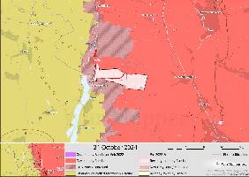 Russia has advanced south from Nevske and taken the hamlet Novosadove, located directly north of Terny.