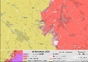After months of stalemate near the canal, Russian forces have been observed this week in the centre of Chasiv Yar, advancing 1.5 km deeper into the town than previously assessed. Further south, Russian units have established new positions along the canal's edge.