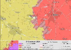 Ukrainian forces have re-entered central Chasiv Yar, clarifying control over a district near the canal.