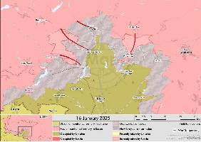 Russia has continued retaking lost areas of Kursk. Pogrebki is again contested. Further east, Russia has retaken control of Russskoye Porechnoye.
