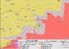 Russian forces in the area of Velyka Novosilka continue to increase the pressure on the settlement after attacking positions along the Mokri Yaly River to the north and taking control of Neskuchne to the south.