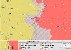 ?Russia has captured positions directly west of Makiivka.