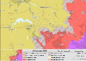 Russian forces continue to clear and secure the final buildings in the north of the city of Toretsk.
