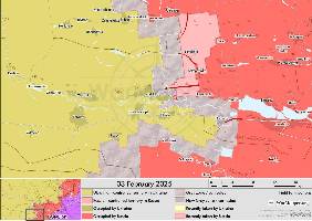 Further south, they have advanced into Andriivka after taking a series of fortifications east of the Town.
