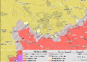 Ukrainian advances have been confirmed around the city of Pokrovsk, with partial control regained over Lysivka and the likely recapture of Schvchenko.