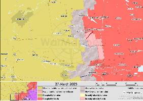 Russia has advanced in the open fields north of Andriivka, while a Ukrainian counterattack into the settlement of Kostiantynopil has returned it to a contested space.
