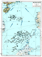 Chinese South China Sea Map - 1955