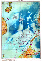 Chinese South China Sea Map - 1958