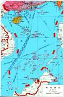 Chinese South China Sea Map - 2003