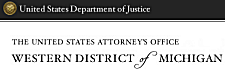 US Department of Justice - U.S. Attorney's Office - Western District of Michigan