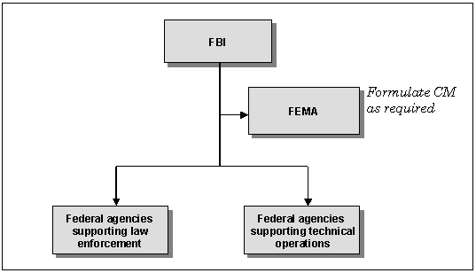 Figure H-2. Relationship Among Federal Agencies Under PDD-39