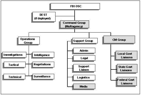 Figure H-4. FBI JOC Structure