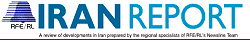Iran Report masthead