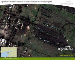 Probable Airborne or Special Forces Brigade at Yeysk