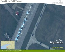 Fighterjets and helicopters at Primorko-Akhtarsk Air Base
