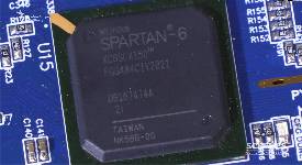  A Xilinx microchip found in the Iranian drone 