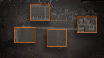 Planet Labs satellite image of the airfield near Dzhankoy from October 31