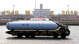 JL-2 SLBM - 01 Oct 2019