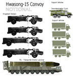 Hwasong-15 convoy