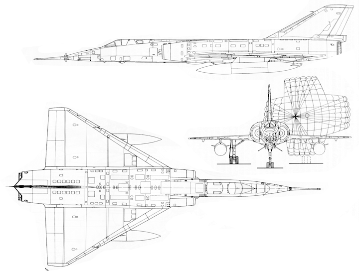 Mirage IV aircraft