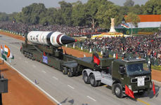 Agni V missile