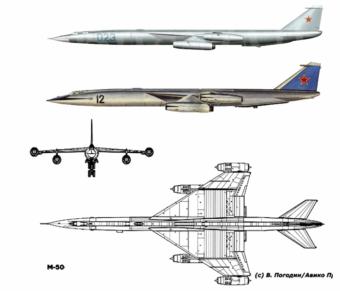 M-50 Myasishchev Bounder