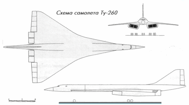 Tu-260 - hypersonic hydrogen bomber